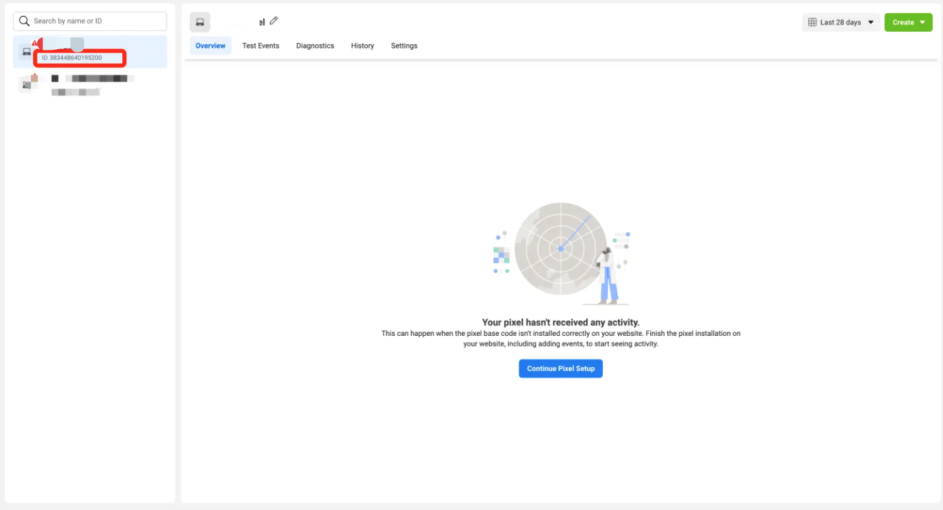 完成 Pixel 建设设置